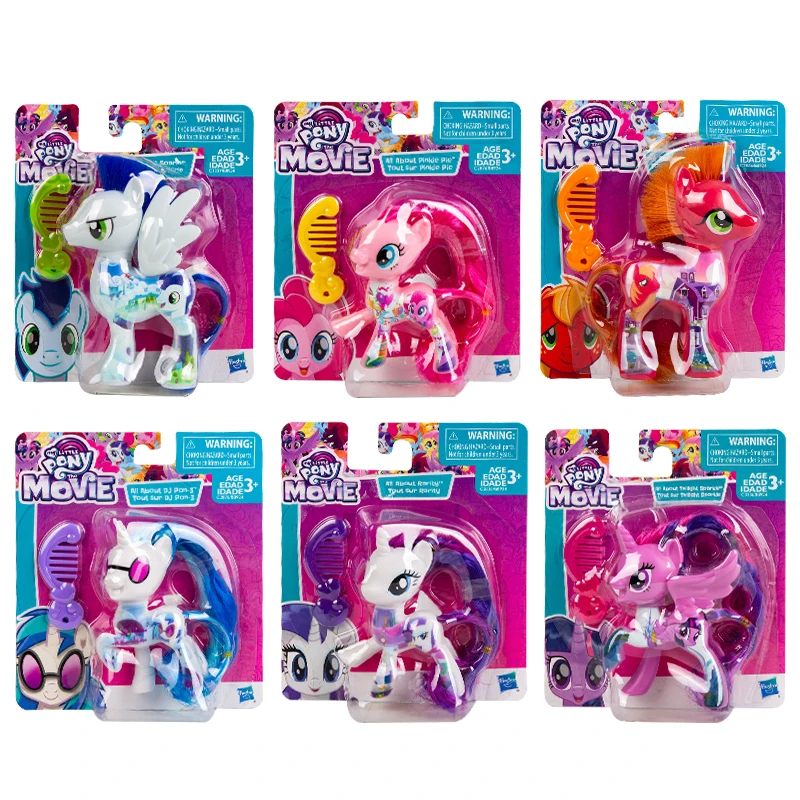 Y My Little Pony Doll Twilight Sparkle Fluttershy Girl Princess Unisex Periferiche Action Figure Model Toy