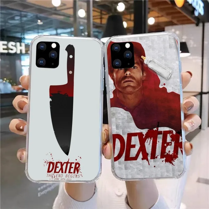 Custodia Per Telefono Horror Hot D-Dexters Per Huawei P50 P40 P30 Pro Mate 40 30 Pro Nova 8 8I Y7P Honor Cover Trasparente Per Telefono