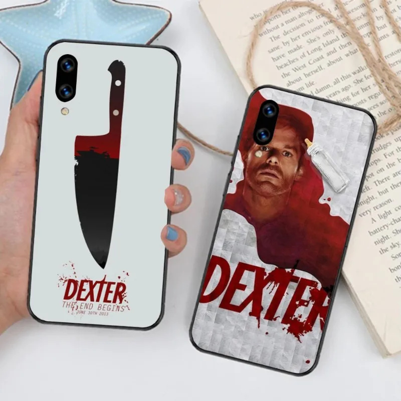 Custodia Per Telefono Horror Hot D-Dexters Per Huawei Mate 40 30 20 10 Pro Lite Nova 9 8 5T Y7P Y7 Cover Morbida Nera Per Telefono