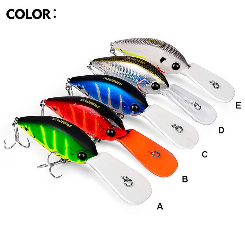 1 Pz Lua Bait 12.5Cm-24.5G Hard Bait Fishing Wobbler Artificiale Crank Bait Bass Trout Lure Pike Traina Pesca Minnow Tackle
