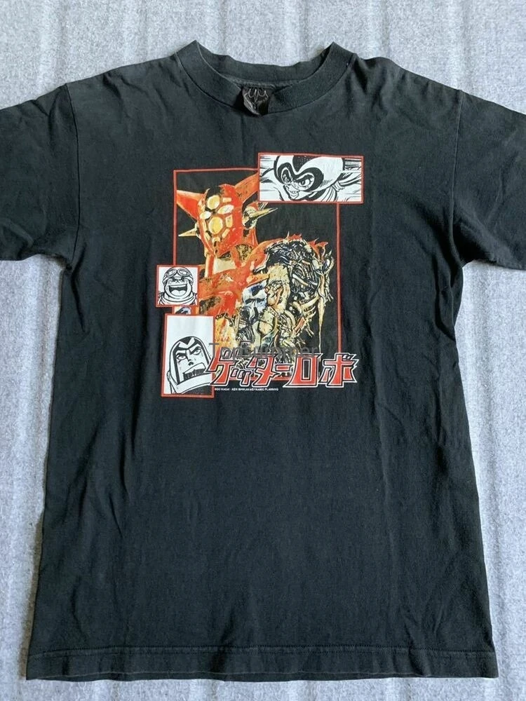 Anni '90 Special Go Nagai Getter Robo Vintage T-Shirt Devilman Akira Anime