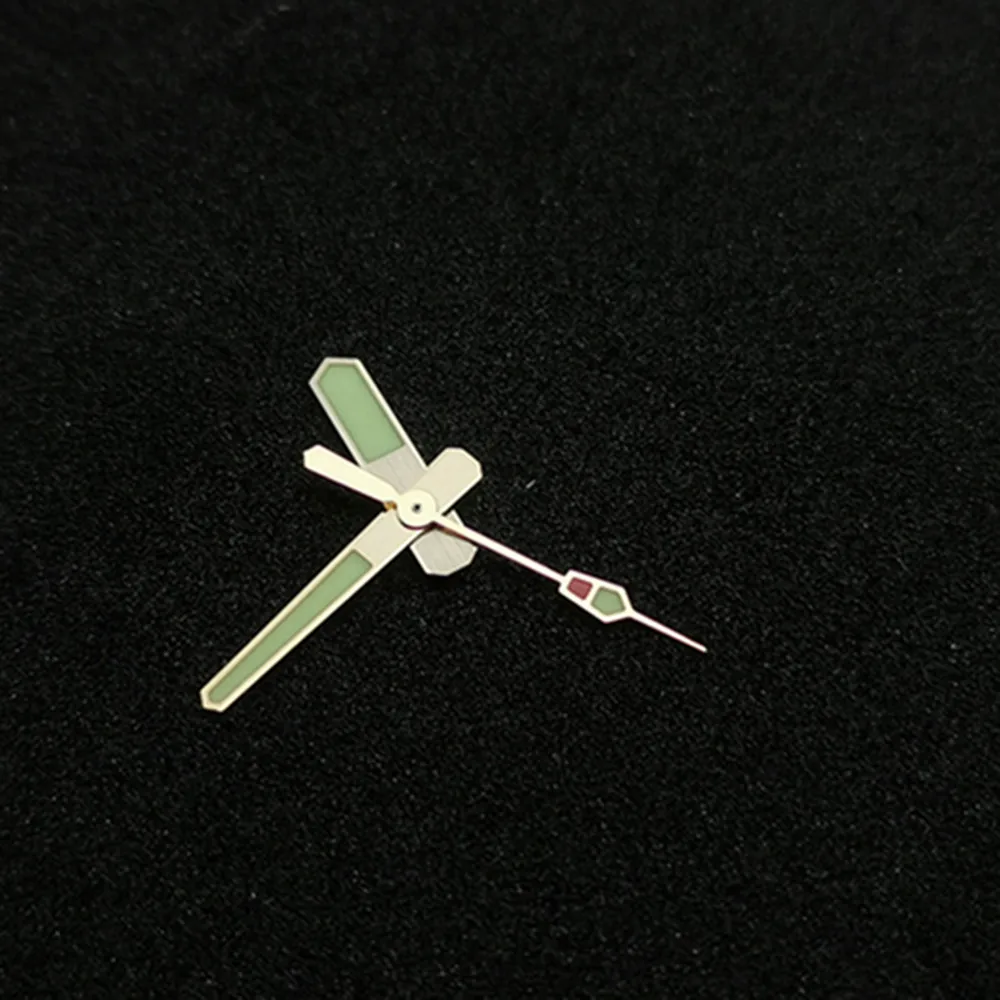 For Nh35A/Nh36A Watch Hands With Green C3 Luminous Replacement Pointers For Skx Srp Mod 7S26 Movement Watch Parts Repair Tools