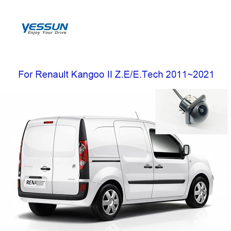 Telecamera Per Retromarcia Per Renault Kangoo Ii Z. E Kangoo 2/E.Tech Electric 2011 ~ 2021 Nightview Vehical Kit Telecamera Posteriore Per Kangoo Van