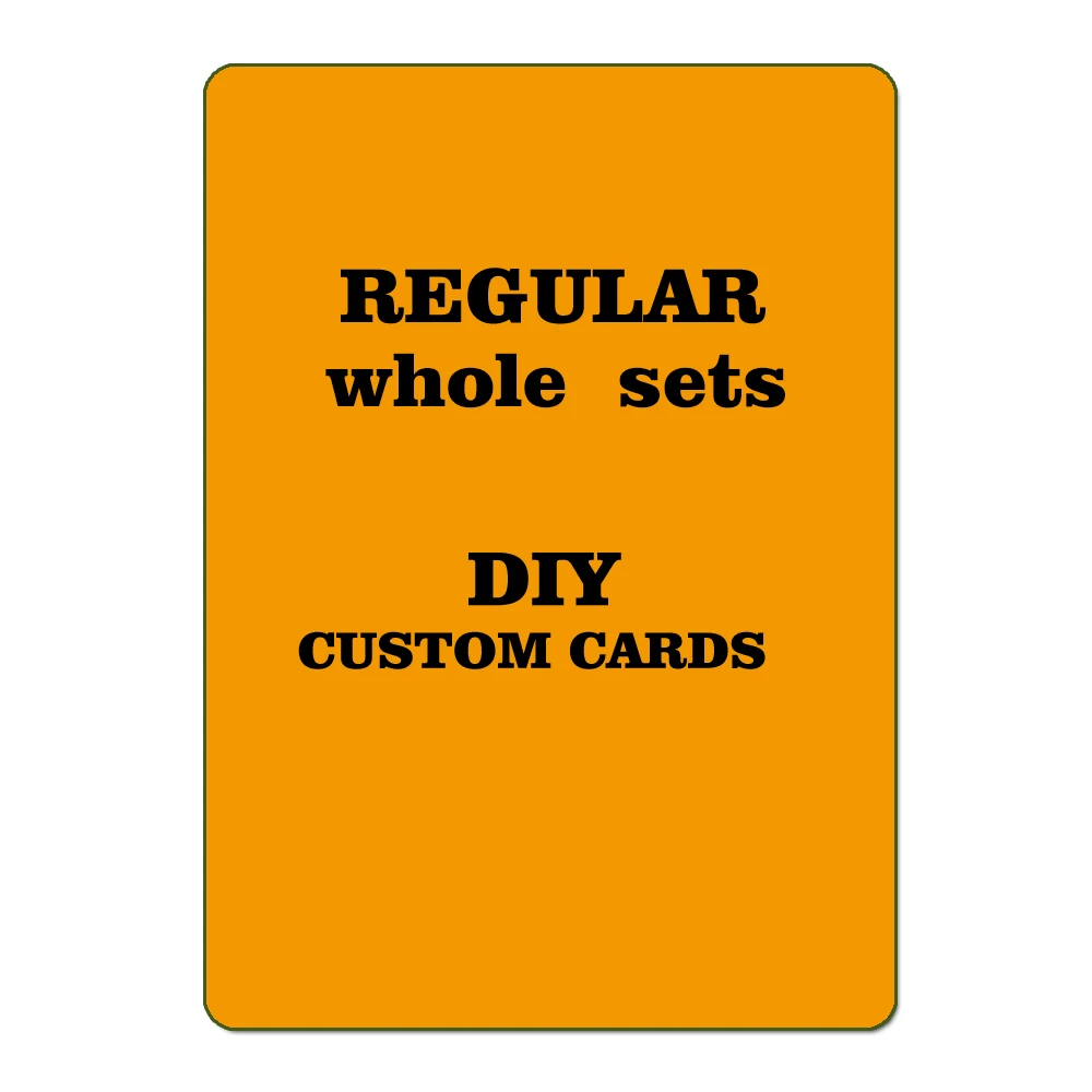 Regolari Normali Interi Set Magical Proxy Cards Black Core Vintage/Edh/Modern Board Games Cards Black Lotus Cards Proxy King Bl