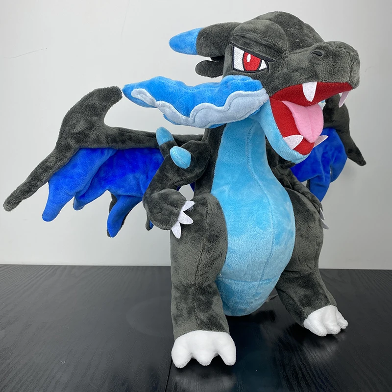 Limited Anime Figure Charizard Peluche Mega Evolution X Charizard Morbido Peluche Kawaii Room Decor Regalo Bambini
