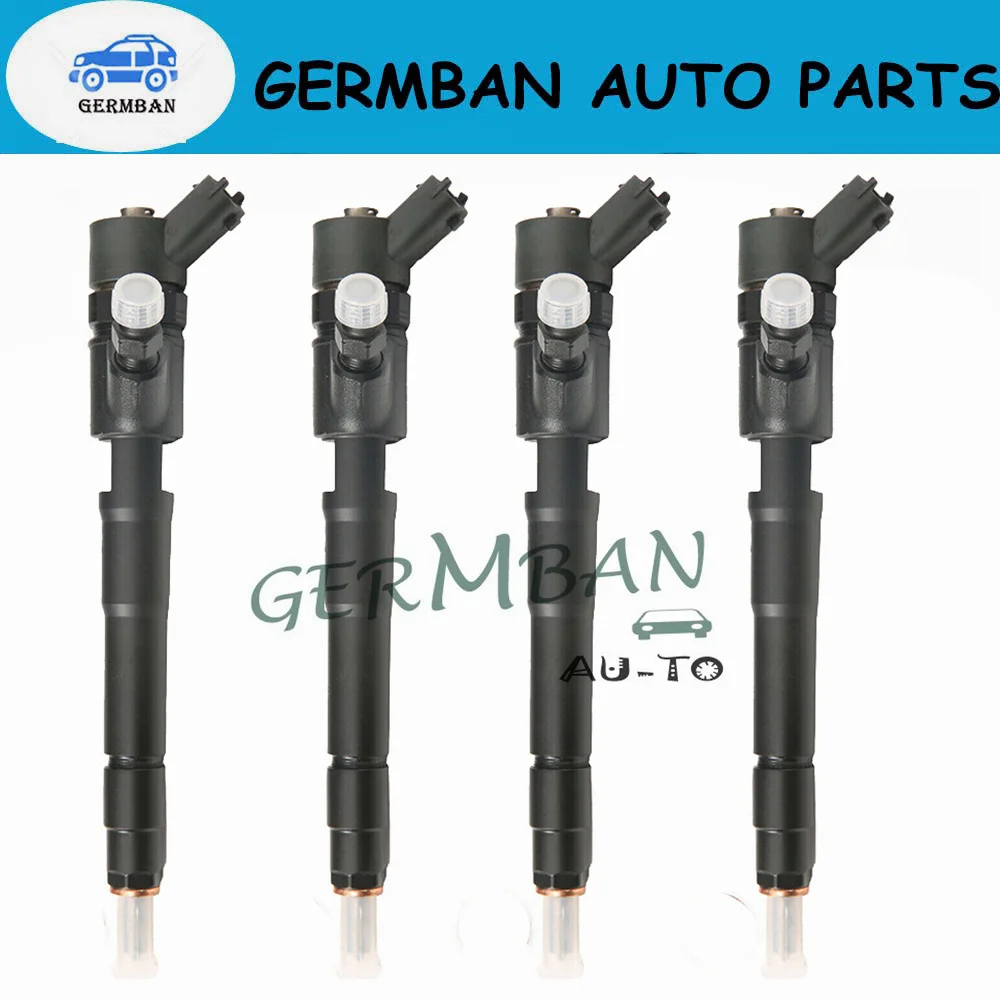 504389548 4X Nuovo-Iniettore Di Carburante Common Rail Diesel 0445110418 Per Fiat Ducato -Iveco Daily Euro 5 -Citroen -Peugeot