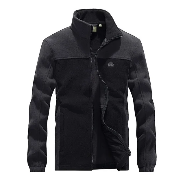 Taglia 4Xl Big Outdoor Riding Fishing Escursionismo Soft Traspirante Warm Tops Coat Giacca Tattica Militare Termica In Pile Da Uomo