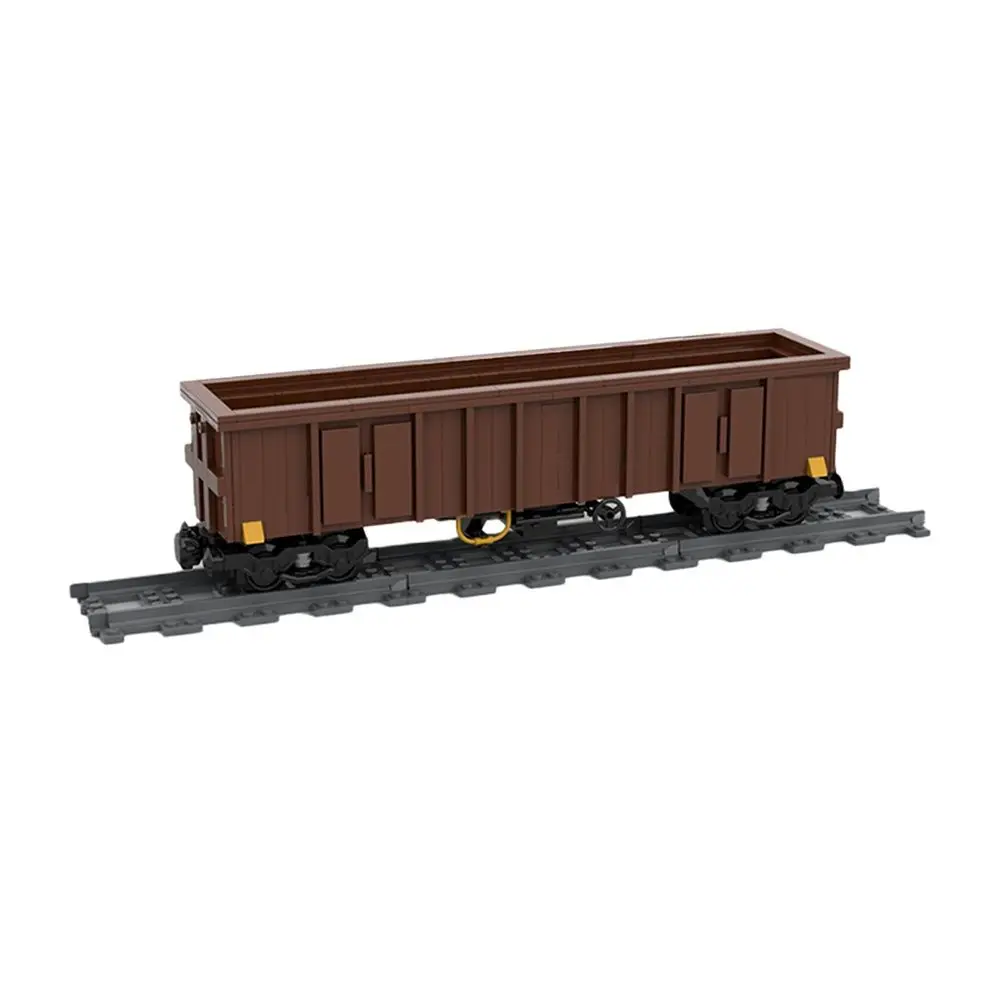 Moc 49950 Rail Van Train Carrello Treno Ad Alta Velocità Rail Car Building Blocks Pista Tecnica Mattoni Giocattoli Per Regali Per Bambini