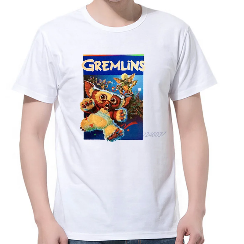 Gremlin 84 Magliette Uomo Gremlin Gizmo Moda Carino Magliette Oversize Magliette Grafiche Harajuku Streetwear Abbigliamento Estivo Da Uomo