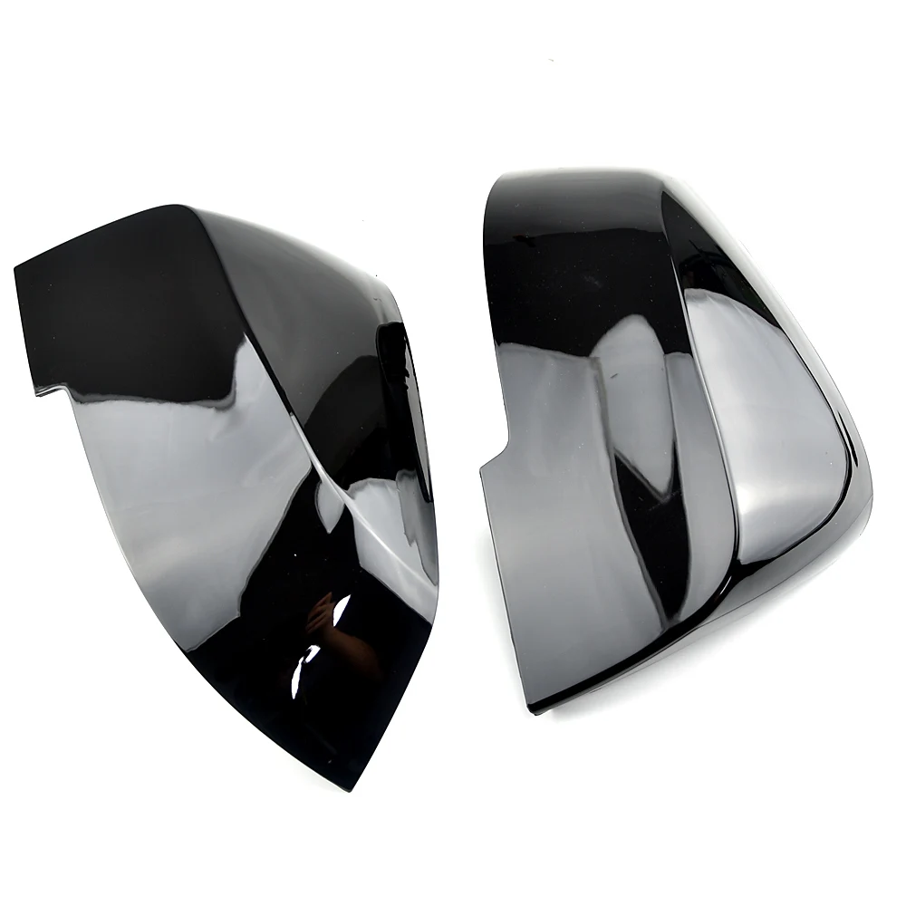 Per Bmw F20 F21 F87 M2 F23 F30 F36 X1 E84 Gloss Nero Calotta Di Copertura Specchietto Laterale Retrovisore