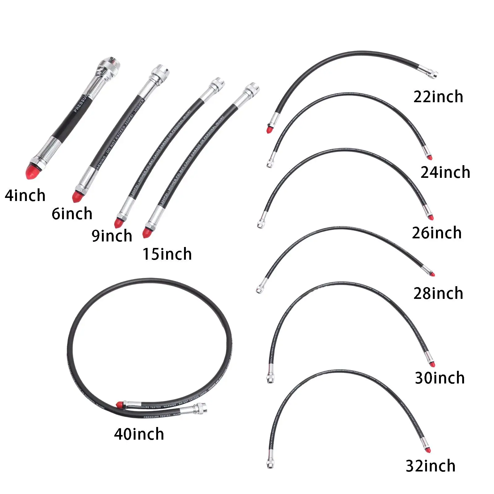 Scuba Diving Tubo Lp A Bassa Pressione Regolatore Di Immersione 1St Stage Pressione Per Subacqueo Sport All'Aria Aperta Gonfiatore Tubo Standard Bcd D