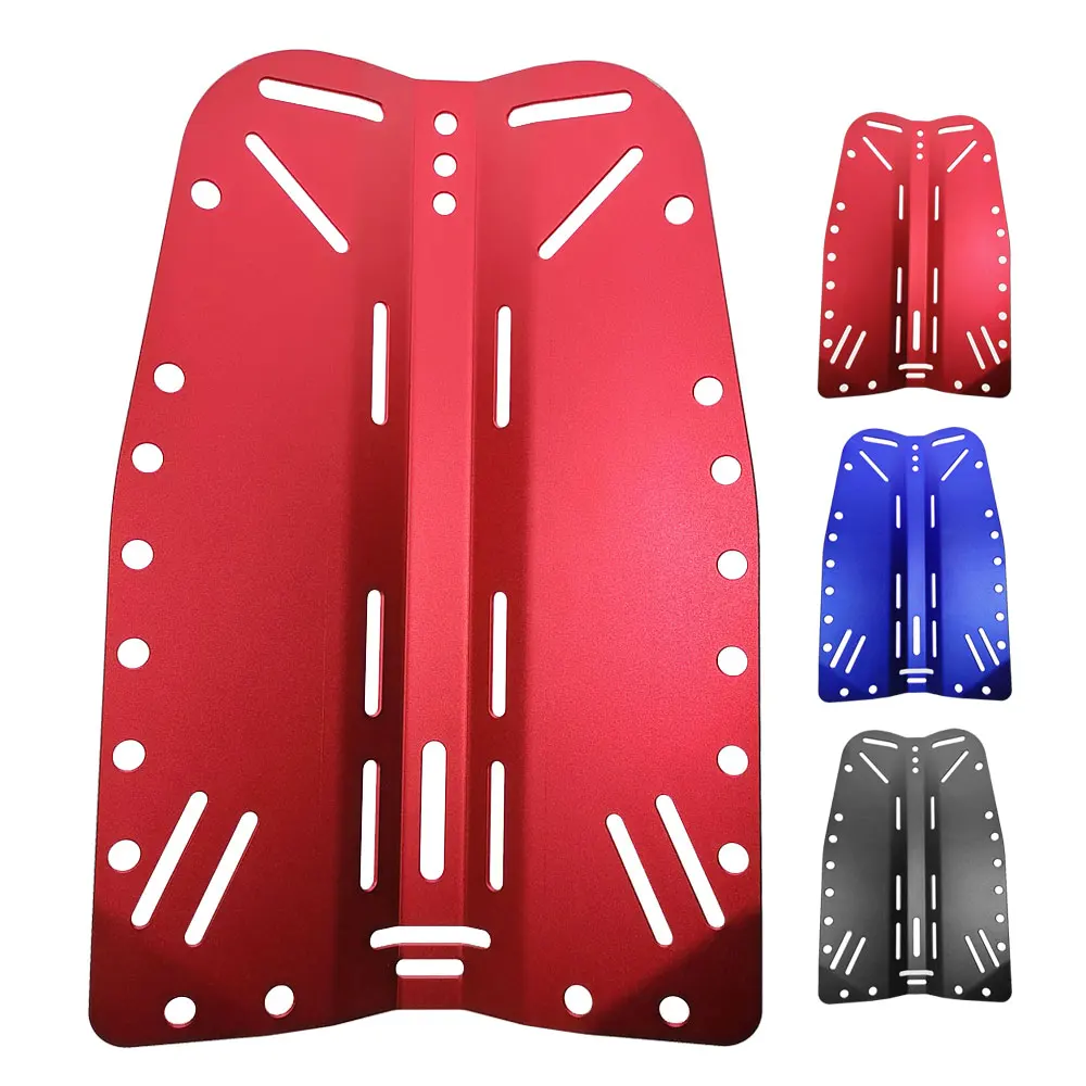 Tech Scuba Diving Backplate Con Fori Diver Bcd Harness Back Plate Per Flessibilità Nel Montaggio Di Accessori Strong & Strudy