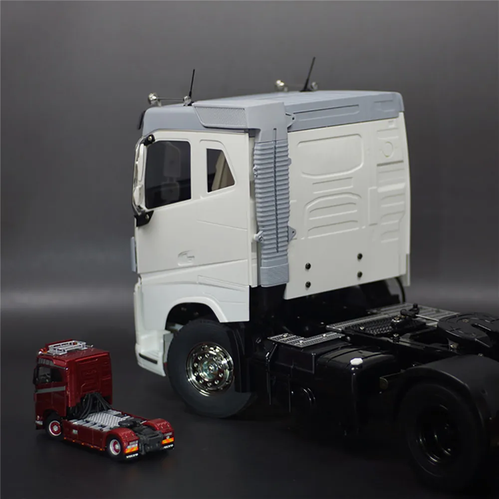 Basso Tetto Corpo Borsette Kit Per 1/14 Tamiya Volvo F16 750 56360 Rc Camion Del Trattore Parti Di Accessori