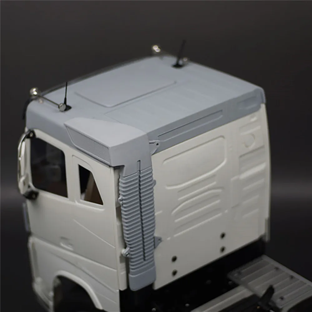 Di Ricambio Basso Tetto Corpo Borsette Kit Per 1/14 Tamiya Volvo F16 750 56360 Rc Camion Del Trattore Parti Di Accessori
