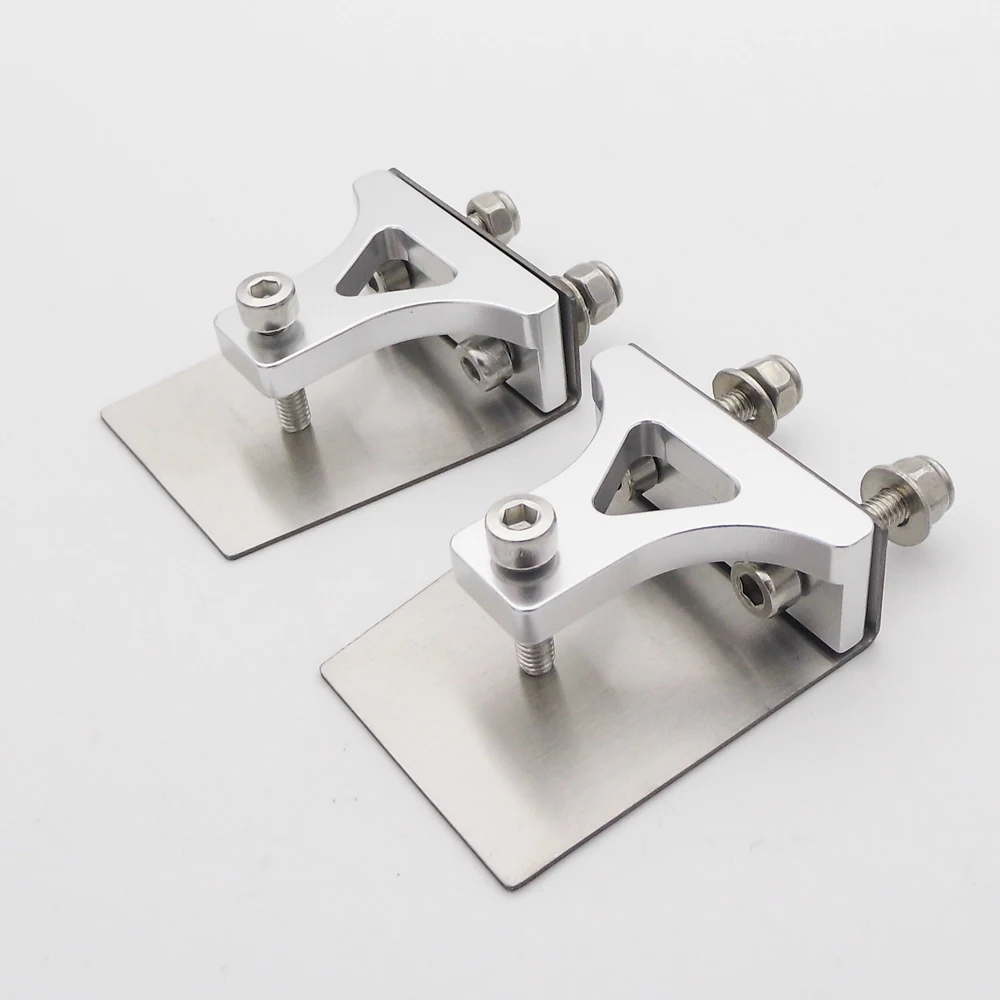 45*38Mm Trim Flaps Trim Linguette Di Bilanciamento Per 50-75Cm Rc Racing Boat Motoscafo O/V Yacht Mono