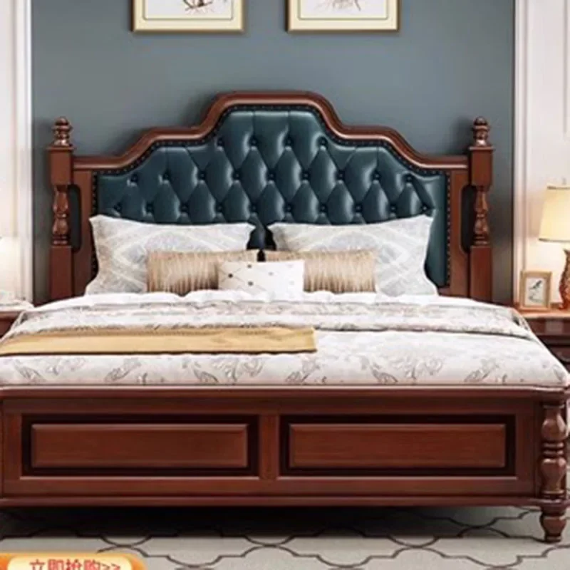 Nordic Luxury Modern Bed Storage Master Cheap Green Twin King Bed Camera Da Letto Letto In Legno In Pelle Letto Matrimoniale Mobili Per Camera Da Lett
