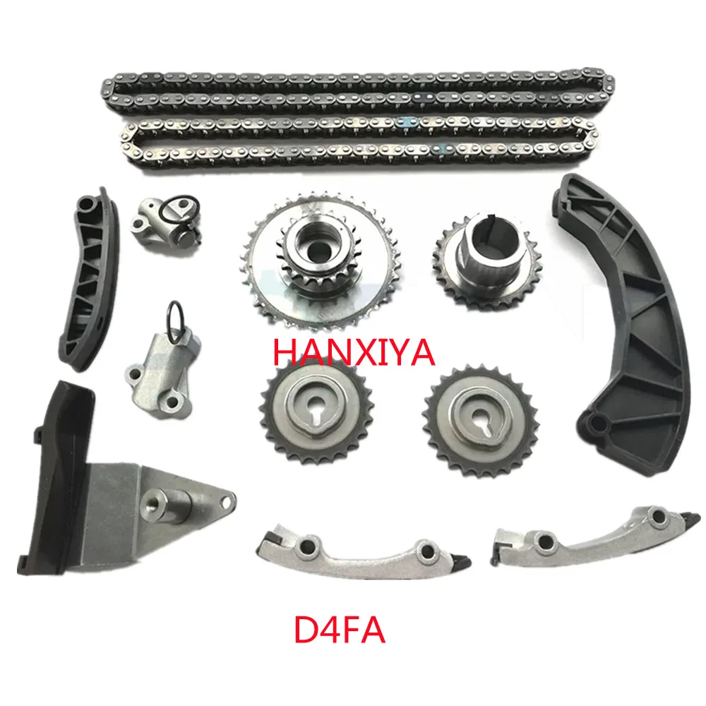 Kit Di Riparazione Kit Catena Distribuzione 13 Pezzi 243512 A001 243772 A000 243862 A000 244102 A000 243612 A001 Per Kia Ceed D4Fa