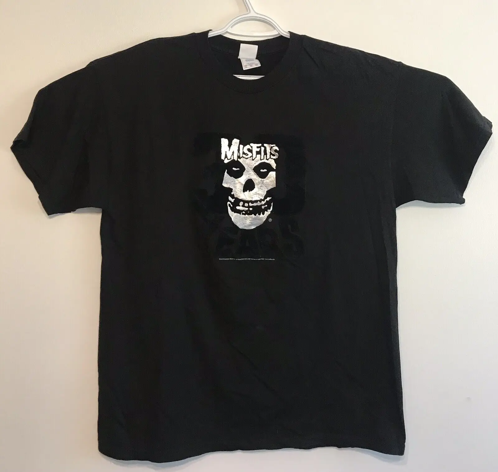 Misfits 30 Anni 30Th Anniverscary Cinder Block 1977 - 2007 T Shirt Extra Large Maniche Lunghe O Corte