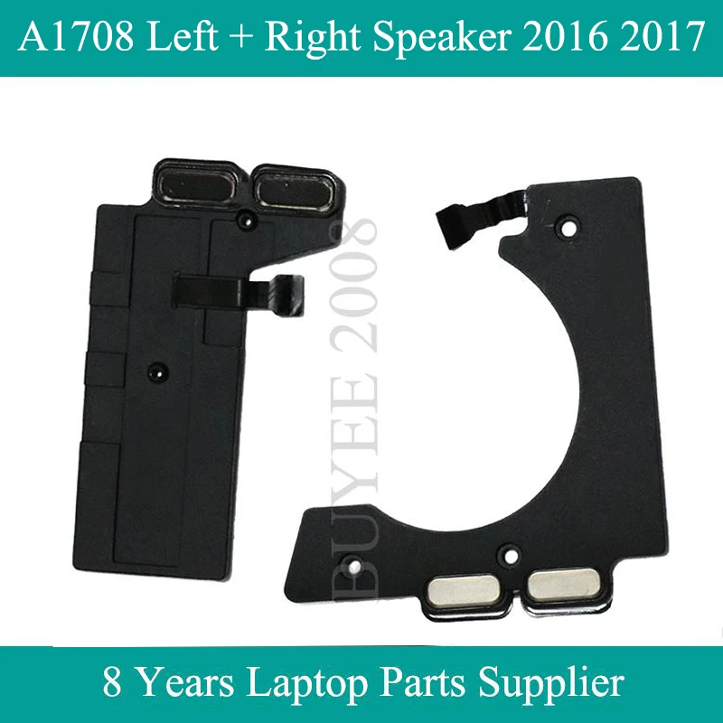 Originale Usato 13 "Sinistra E Destra A1708 Set Di Altoparlanti Per Macbook Pro A1708 Sostituzione Dell'Altoparlante 2016 2017 Anno Testato Funziona B