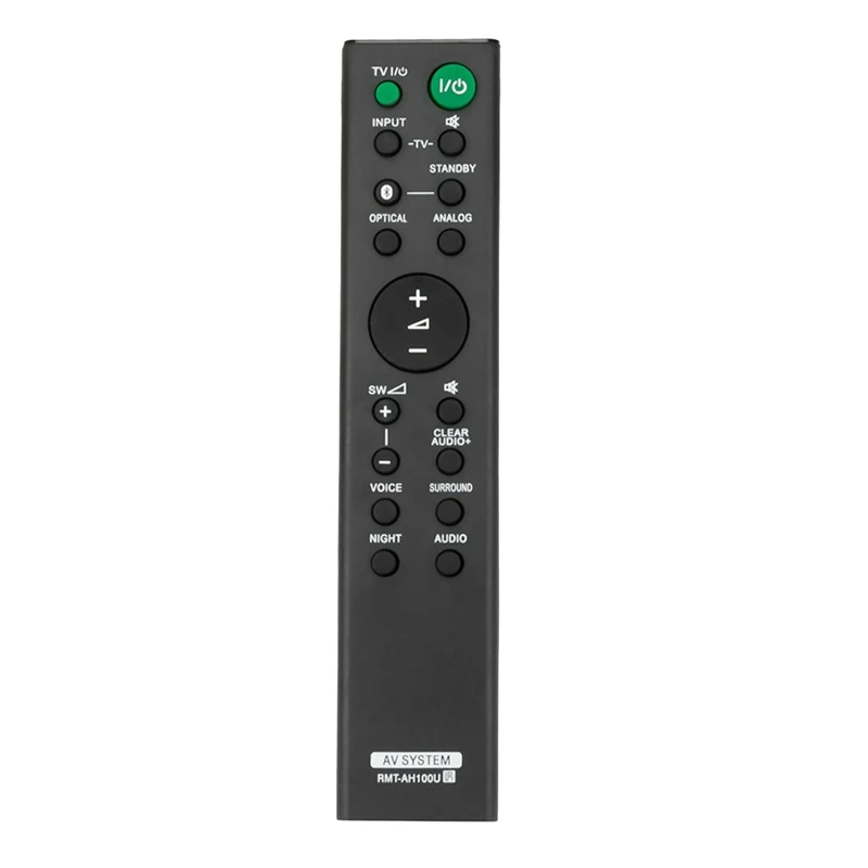 Sostituzione Remota Per Sistema Audio Soundbar Sony Ht-Ct180 Sa-Ct180 Htct180 Sact180 Rmt-Ah100U