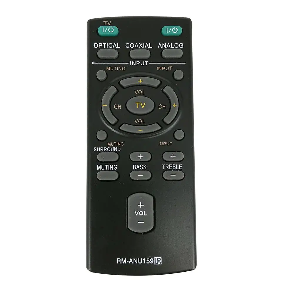 Telecomando Originale Rm-Anu159 Per Soundbar Sony Ht-Ct60 Ht-Ct60/C Sa-Ct60 Ss-Wct60 Fernbedienung