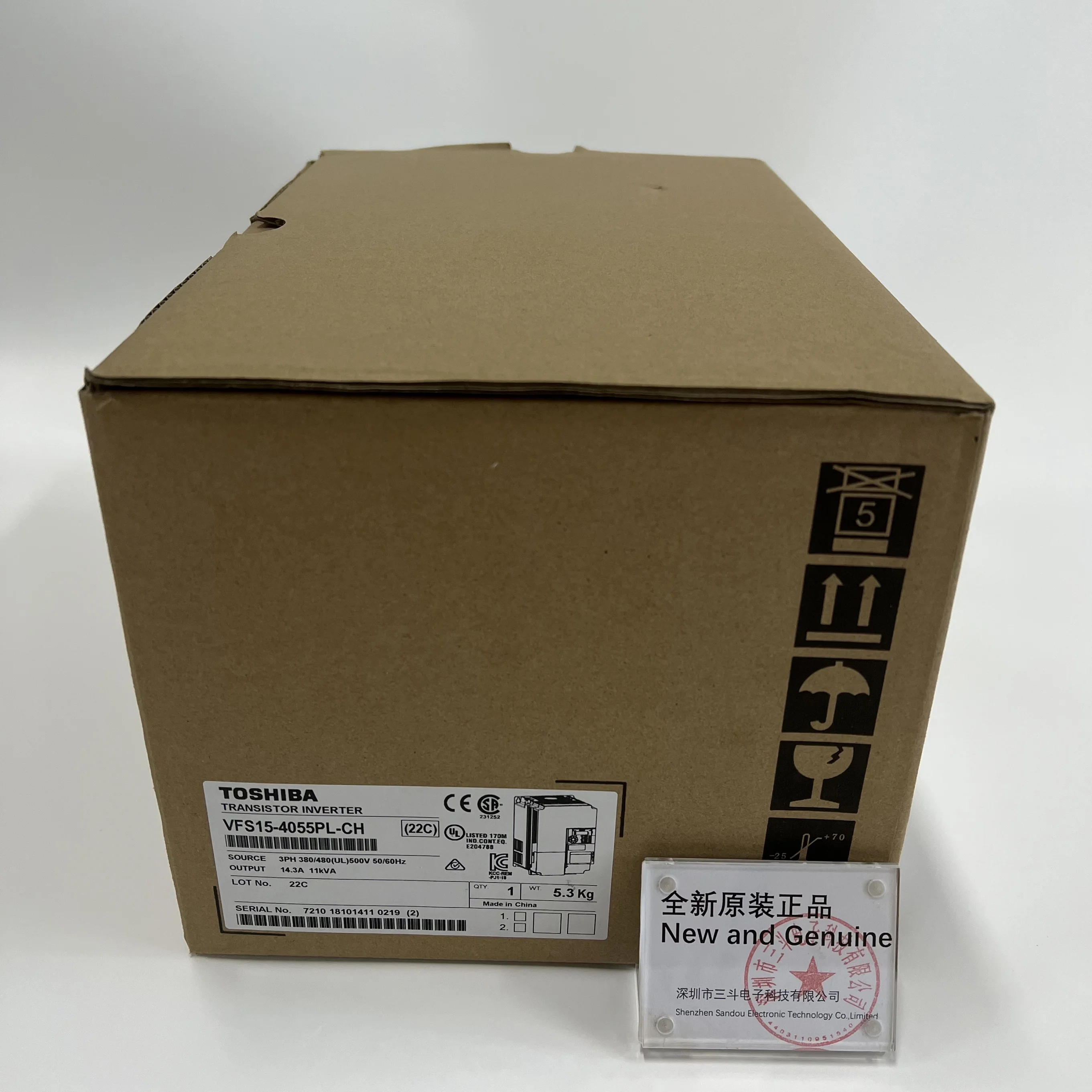 Inverter Nuovo E Originale Per-Toshiba- Vfs15-4055Pl-Ch