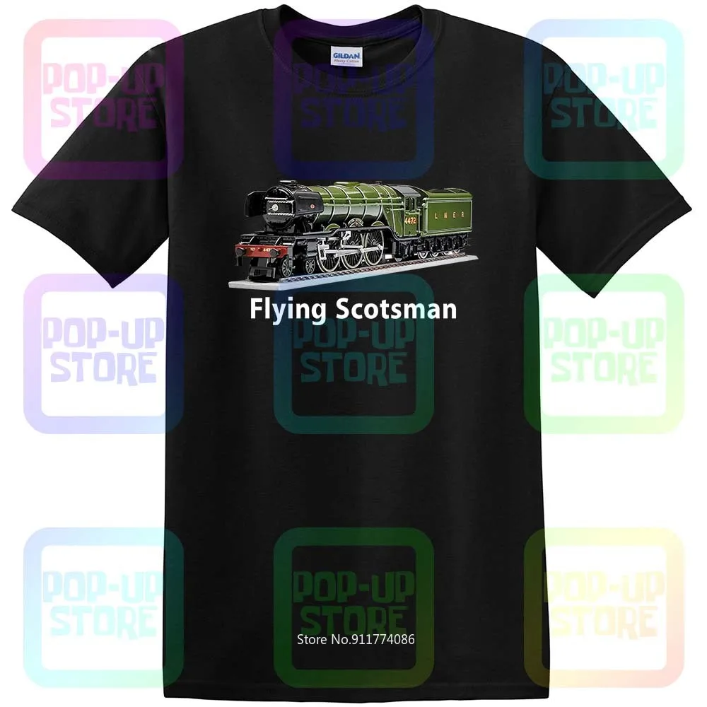 The Flying Scotsman Uomo Donna Treni Hornby Locomotive T-Shirt T-Shirt T-Shirt Taglia Unisex: S-3Xl