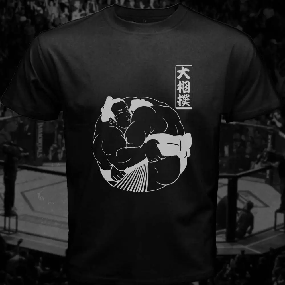 Sumo Japan Sportswear Sumo Wrestling One Sumo Yokozuna Amuz Maglietta Da Uomo 2020 T-Shirt Cosplay Da Uomo In Puro Cotone Stampato Alla Moda