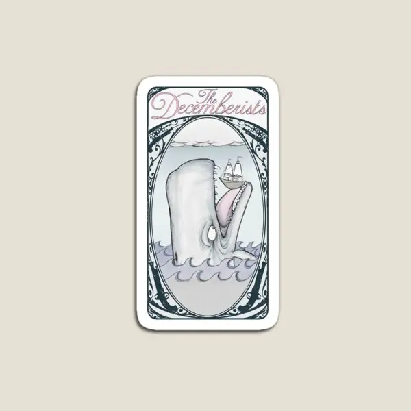 The Decemberists Mariner Is Revenge Whal Magnet Frigorifero Colorful Children Holder Kids Cute For Fridge Organizer Magnetic
