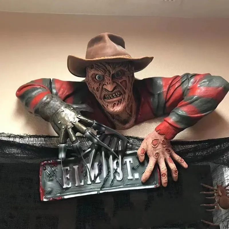 Pvc Tomb Walker Anime Figure Nightmare Freddy Krueger Figure Statua Figurine Doll Model Collection Room Decoration Desk Toys