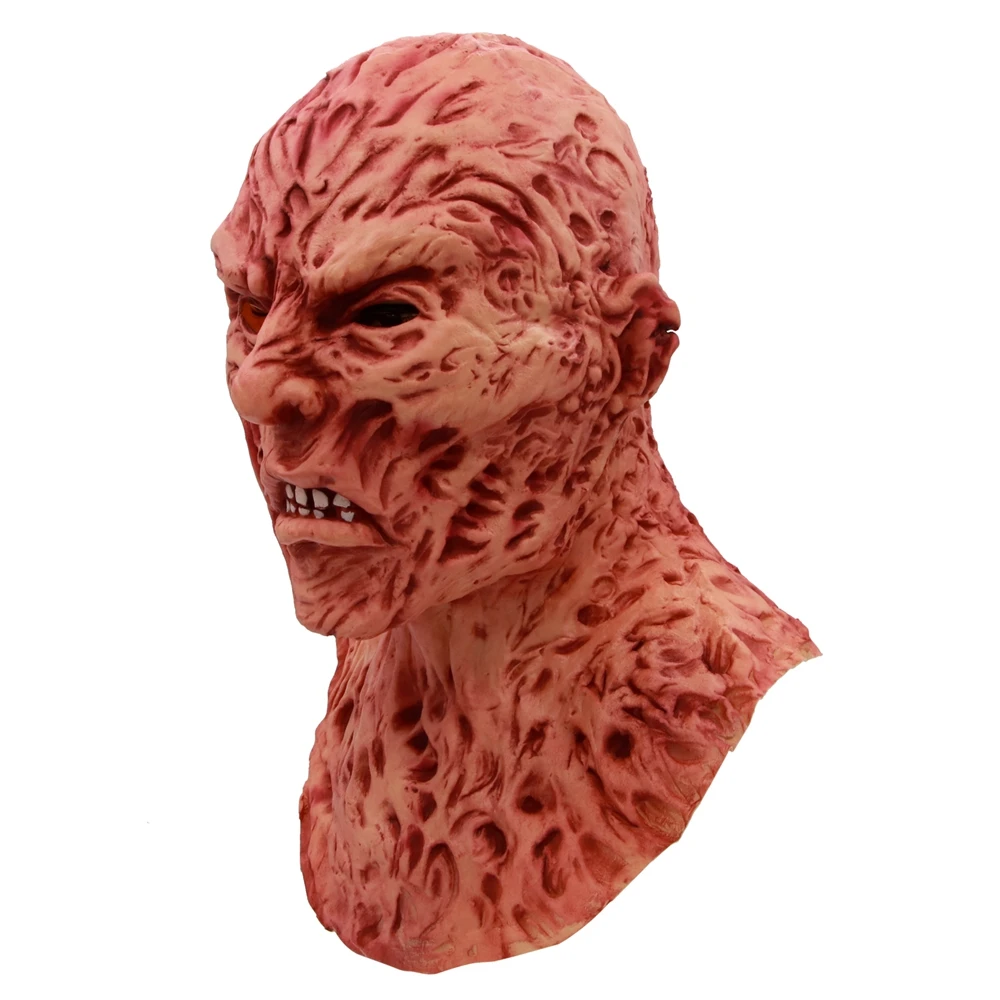 Cosplay Freddy Krueger Maschera Halloween Festa Di Natale Maschera Adulto Spaventoso Horror Costume Fancy Dress Mask C34K187