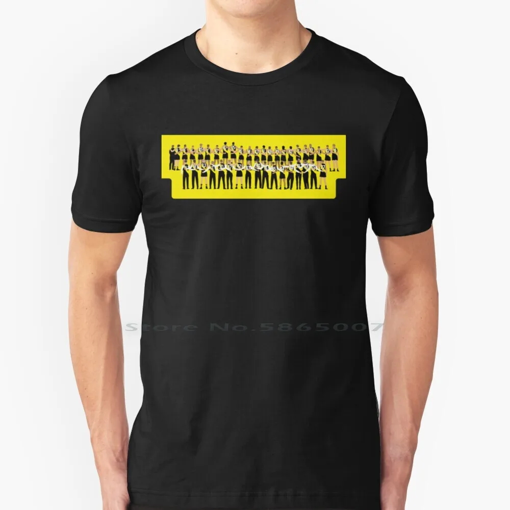 Tigers Together 2019 T Shirt 100% Cotone 2019 Premiers Byrd Tigers Together Yellow And Black Big Size 6Xl Tee Gift Fashion
