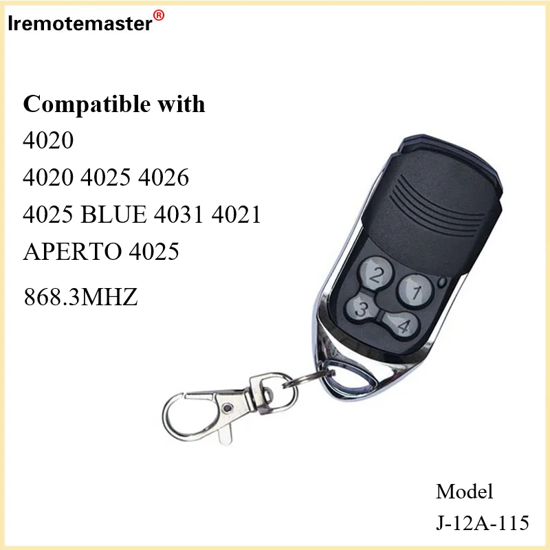 Per Sm 4020 4025 Blu 4031 4021 Televcommande De Porte De Garage Muslimate Aperto 4025 Telecomando Per Porta Del Garage 868Mhz Mando De Garaje