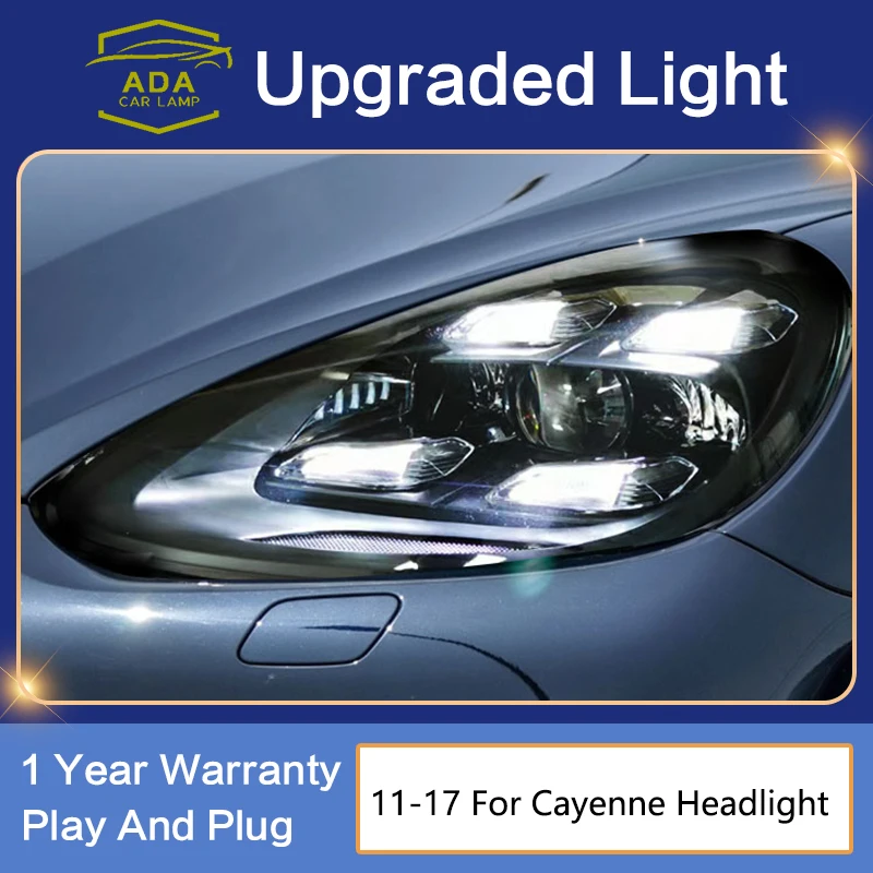 Per Fari Porsche Cayenne 2011-2018 Cayenne Full Led Matrix Design Faro Drl Upgrade Accessori Per Fari