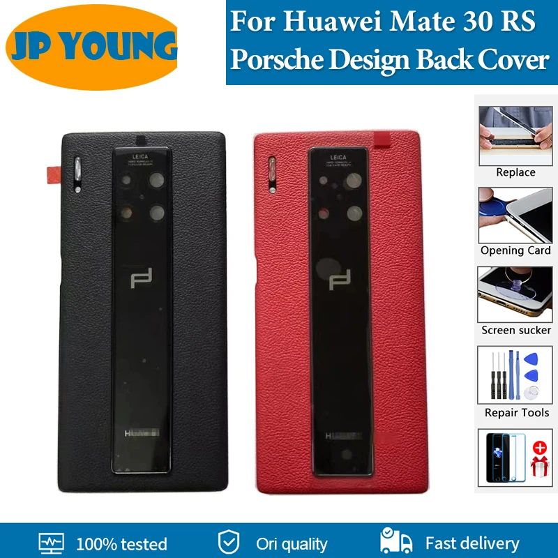 Coperchio Batteria Posteriore Originale Per Huawei Mate 30 Rs Porsche Design Back Door Lio-N29 Lio-An00P Lio-An00 Sostituzione Coperchio Batteria