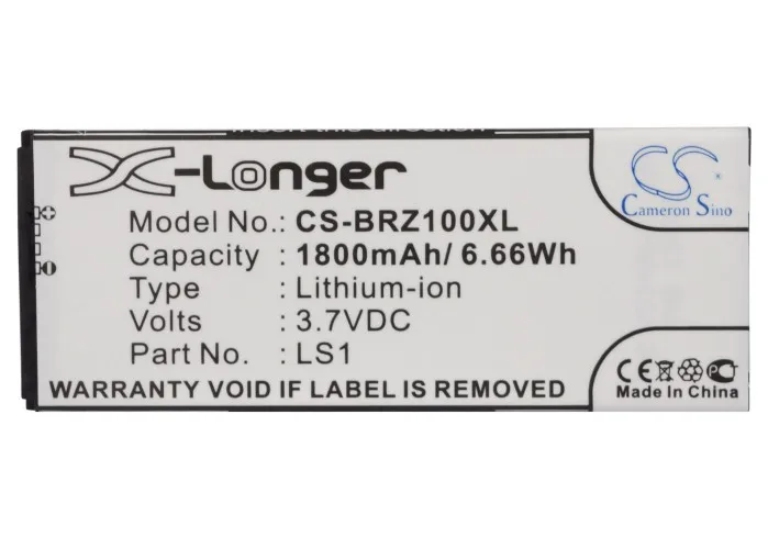 Batteria Cameron Sino Di Alta Qualità 1800Mah Acc-51546-201, Ls1 Per Blackberry Bbstl100-4, Z10 Stl100-1, Per Porsche Design P9982