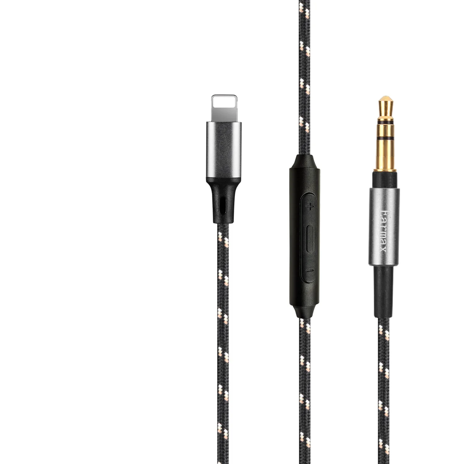 Nylon Cavo Audio Per Yamaha Hph-Pro500 Pro400 W300 Yh-E700A L700A Pioneer Se-Ms9Bn Se-Ms7Bt Se-Mhr5 Se-Mx9 Fit Iphone