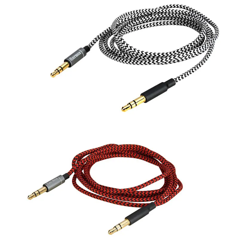 Cavo Audio Di Ricambio In Nylon Per Cuffie Yamaha Hph-Pro500 Pro400 W300 Yh-E700A L700A Focal Bathys Thinksound On2 On1