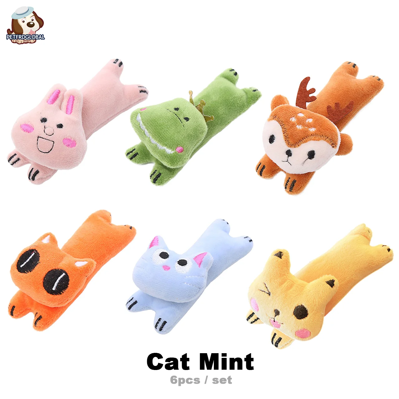 Cute Teeth Grinding Catnip Toys Interactive Plush Cat Toy Pet Kitten Masticare Toy Claws Thumb Bite Cat Mint For Cats Hot
