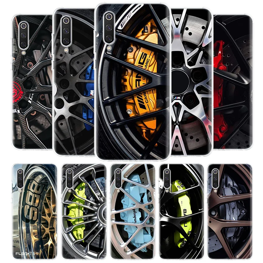 Sport Car Wheel Tire Speed Cover Custodia Per Telefono Per Xiaomi Redmi Note 11 10 9 8 Pro 12 11S 11T 11E 10S 9S 9T 8T 7 6 5 5A 4X Max 5G