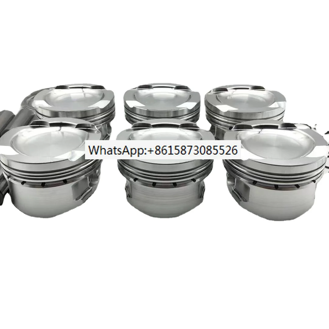 Pistoni Forgiati Della Migliore Qualità 84Mm N54 Pistoni Forgiati Con Perni E Anelli Per N54 N54B30