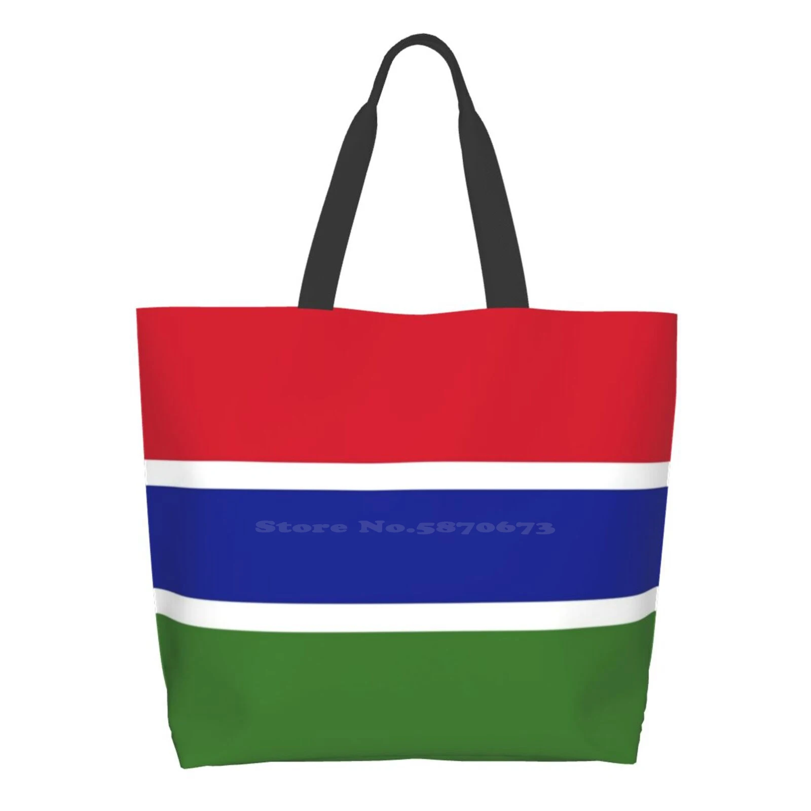 Face Flag Of Gambia Design A Designer Borse Shopping Tote Flag Of Gambia Maschera Per Il Viso Bediera Gambia Gambiafahne