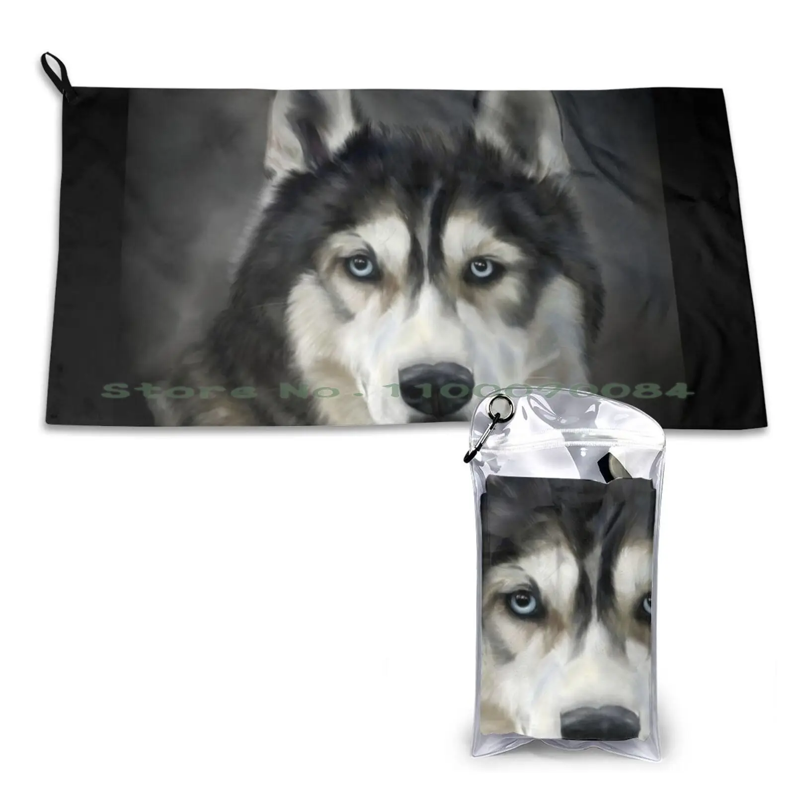Husky Accessori Per Cani Asciugamano Ad Asciugatura Rapida Palestra Sport Bagno Portatile Nigeria Stemma Bandiera Bandiera Nigeria Stemma Bandiera