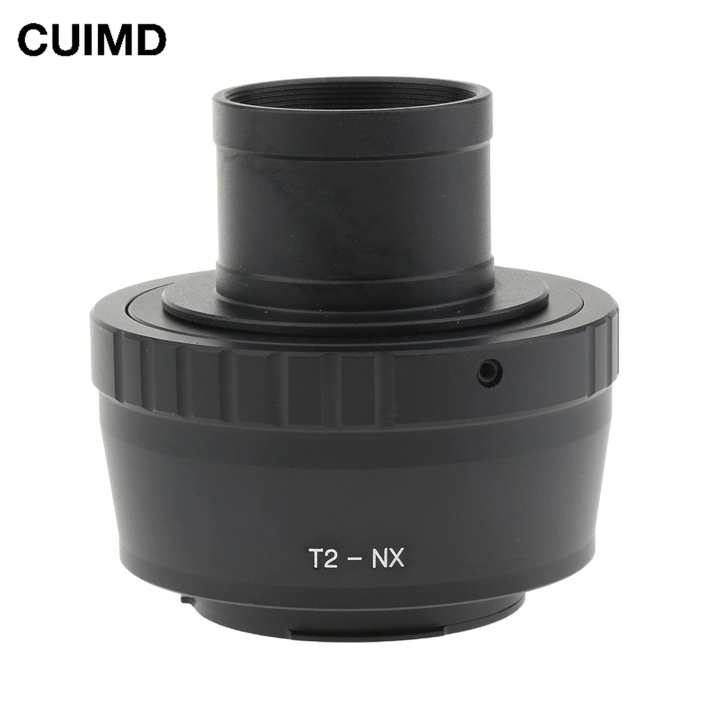 Adattatore A 1.25 Pollici Della Metropolitana Del Supporto Del Telescopio Dell'Anello T2 Delle Macchine Fotografiche Del Supporto T2-Nx Per Samsung Nx