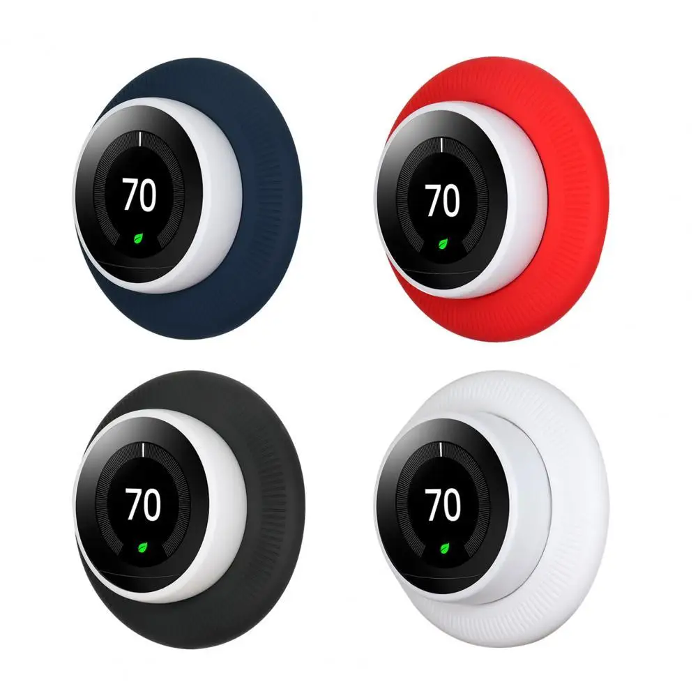 Custodia Protettiva Piastra Protettiva Flessibile In Silicone Resistente Alle Impronte Digitali Piastra Posteriore Per Nest Learning 3Rd 2Nd 1St Termo
