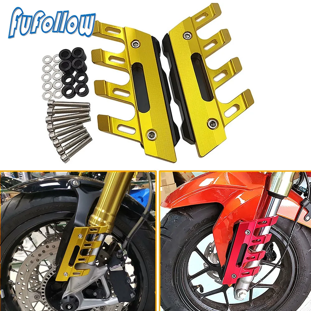 Cnc Parafango Anteriore Pinza Freno Guard Crash Slider Protector Per Suzuki Gsxr Gsx-R 600 750 1000 K1 K2 K3 K4 K5 K6 K7 K8 K9 K11