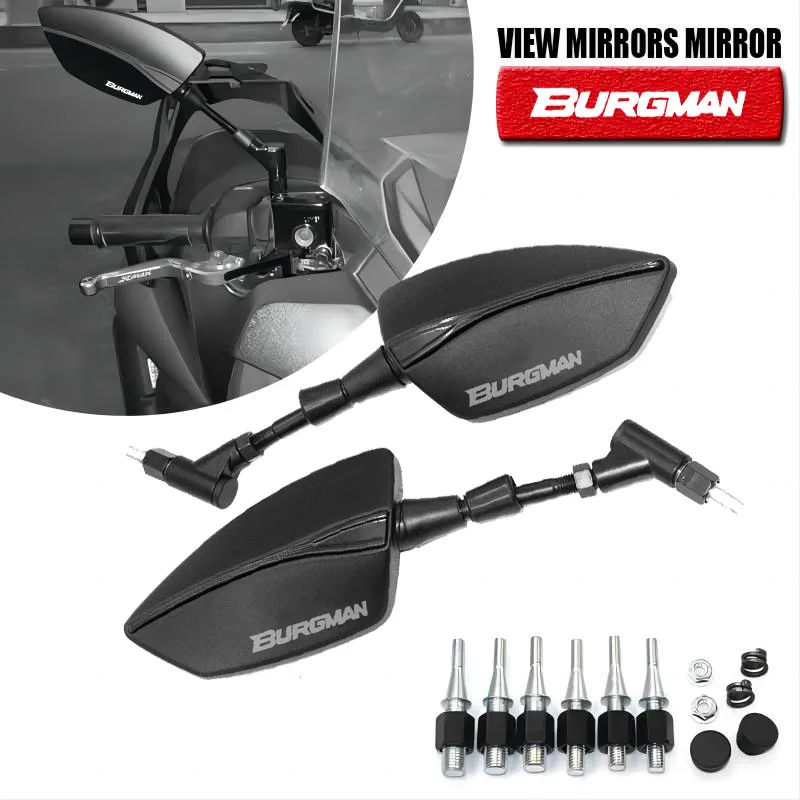 Per Suzuki Burgman An125 An250 An400 An650 An 650 Burgman 400 650 125 200 Specchietto Retrovisore Moto