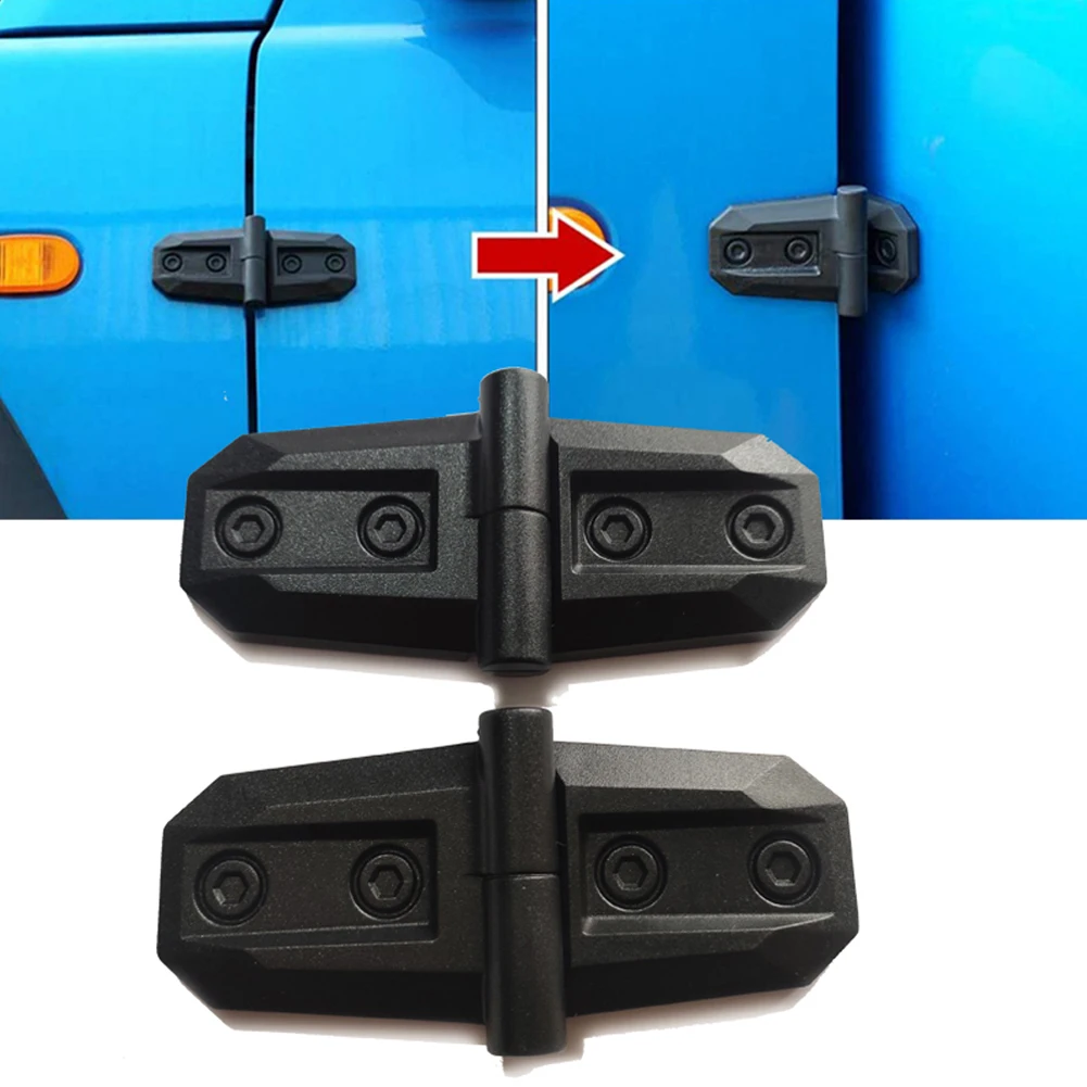 2X For Suzuki Engine Hood Door Hinge Decoration Cover Trim For Suzuki Jimny Jb64 Jb74 2018-2020 Exterior Accessories Car Sticker