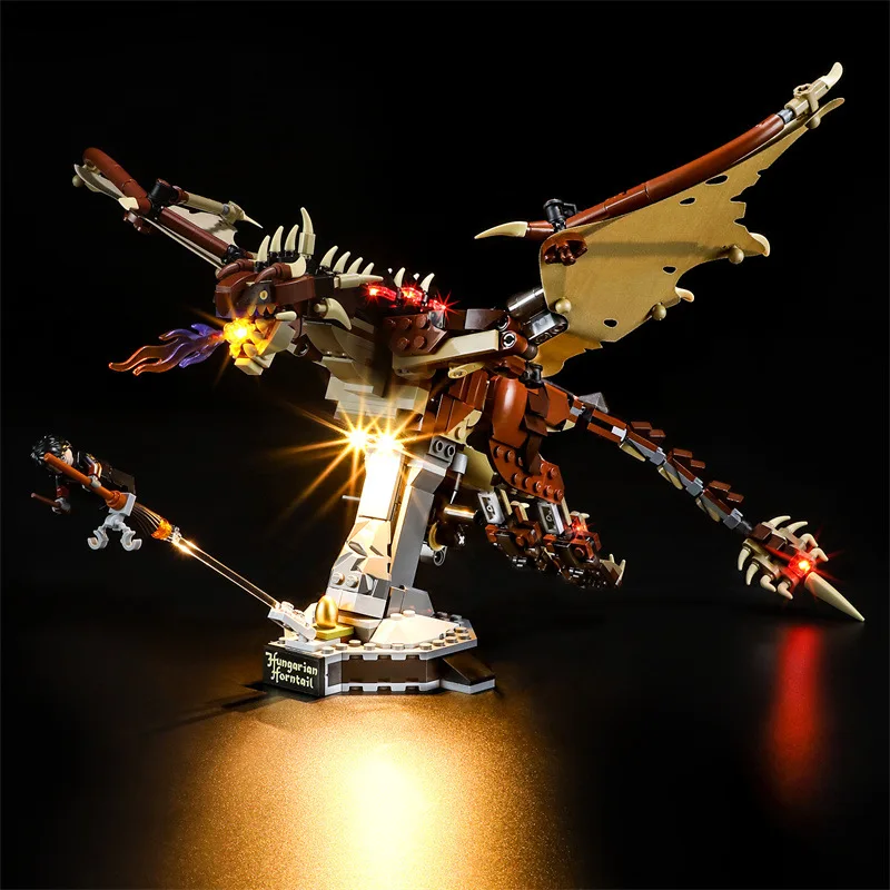In Stock Kit Luci A Led Per Set Di Blocchi Da Costruzione 76406 (Non Includere Il Modello) Giocattoli Per Regalo Per Bambini