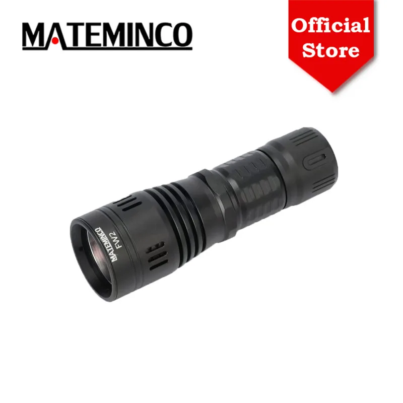 Mateminco Fw2 Torcia Lep 1303M 18650 Batteria Torcia Tattica Lanterna A Lungo Raggio Torcia A Led
